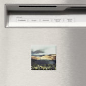 Uitzicht van het meer van Guatavita Magneet (Insitu (Vaatwasser))