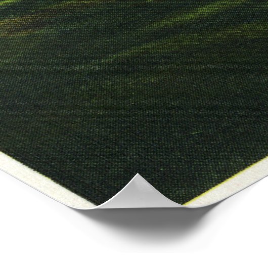 Uitzicht van het meer van het meerzuur poster (Hoek)