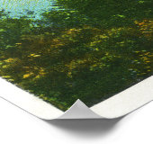 Uitzicht van het meer van Loon en het eiland Blyth Poster (Hoek)