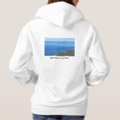 Uitzicht van het meer van Tahoe Hoodie (Achterkant)