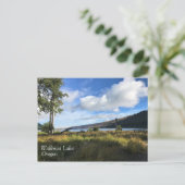 Uitzicht van het meer van Wallowa, Oregon Briefkaart (Staand voorkant)