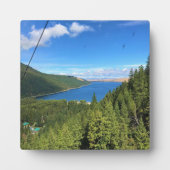 Uitzicht van het meer van Wallowa, Oregon Fotoplaat (Voorkant)