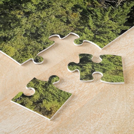 Uitzicht van het meer van Wallowa, Oregon Legpuzzel (Zijkant)