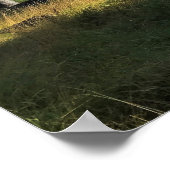 Uitzicht van het meer van Wallowa, Oregon Poster (Hoek)