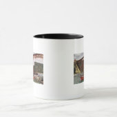 Uitzicht van het meisje van het misste ledige acht mok (Midden)