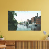 Uitzicht van het Midden-Cana Canvas Afdruk (Insitu (Woonkamer))