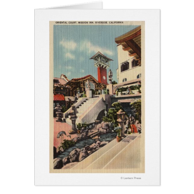 Uitzicht van het Mission Inn & Oriental Court (Voorkant)
