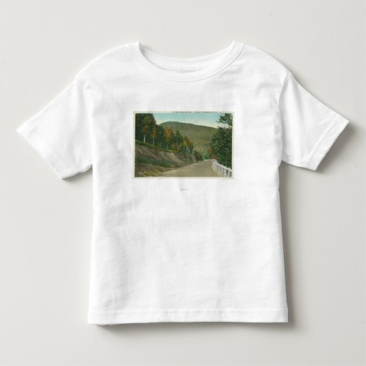 Uitzicht van het Mohikaanse spoor Kinder Shirts (Voorkant)