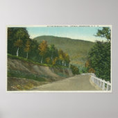 Uitzicht van het Mohikaanse spoor Poster (Voorkant)