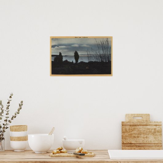 Uitzicht van het Monomeer Poster (Keuken)