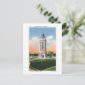 Uitzicht van het Monument voor de Champlap Briefkaart (Staand voorkant)