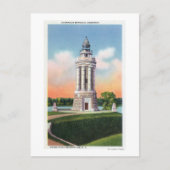 Uitzicht van het Monument voor de Champlap Briefkaart (Voorkant)