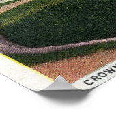 Uitzicht van het Monument voor de Champlap Poster (Hoek)