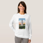 Uitzicht van het Monument voor de Champlap T-shirt (Voorkant volledig)
