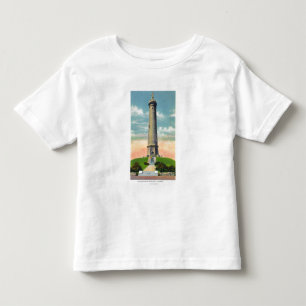 Uitzicht van het Myles Standish-monument # 2 Kinder Shirts