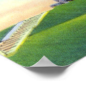 Uitzicht van het Myles Standish-monument Poster (Hoek)