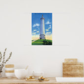 Uitzicht van het Myles Standish-monument Poster (Keuken)