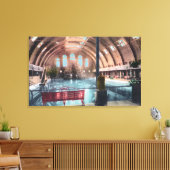 Uitzicht van het NatatoriumBoise, ID Canvas Afdruk (Insitu (Woonkamer))