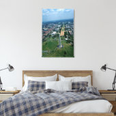 Uitzicht van het Nationaal Mall Canvas Afdruk (Insitu (Slaapkamer))