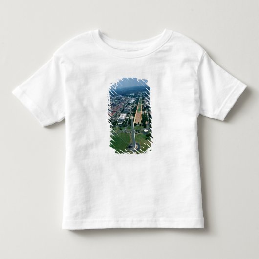 Uitzicht van het Nationaal Mall Kinder Shirts (Voorkant)