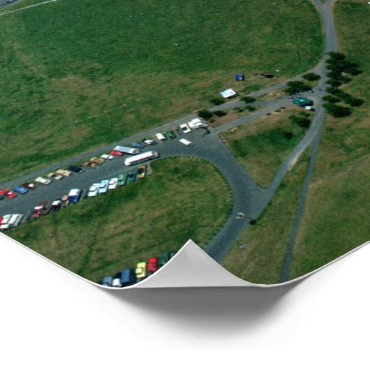 Uitzicht van het Nationaal Mall Poster (Hoek)