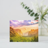 Uitzicht van het Nationaal Park Yosemite Briefkaart (Staand voorkant)