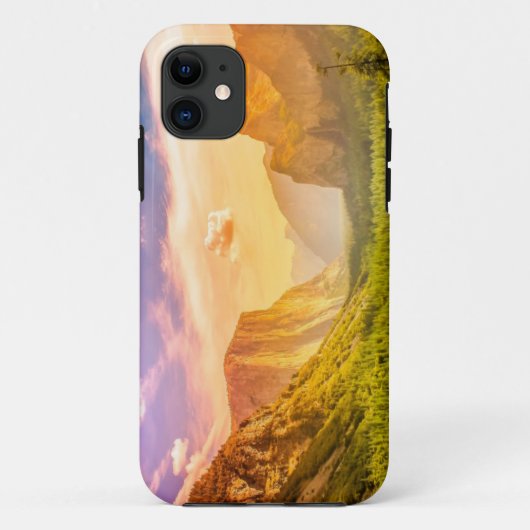 Uitzicht van het Nationaal Park Yosemite Case-Mate iPhone Case (Achterkant)