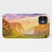 Uitzicht van het Nationaal Park Yosemite Case-Mate iPhone Case (Achterkant (horizontaal))