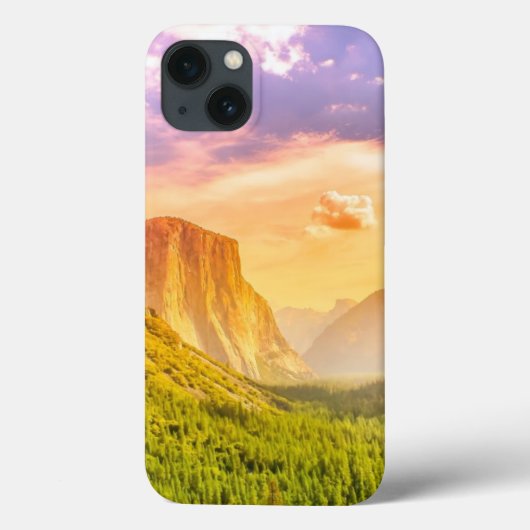Uitzicht van het Nationaal Park Yosemite Case-Mate iPhone Case (Achterkant)
