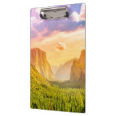 Uitzicht van het Nationaal Park Yosemite Klembord (Links)