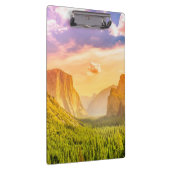 Uitzicht van het Nationaal Park Yosemite Klembord (Rechts)