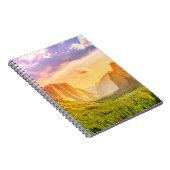 Uitzicht van het Nationaal Park Yosemite Notitieboek (Rechterzijde)