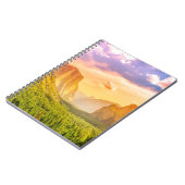Uitzicht van het Nationaal Park Yosemite Notitieboek (Linkerzijde)