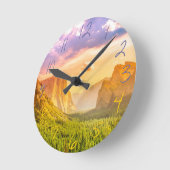 Uitzicht van het Nationaal Park Yosemite Ronde Klok (Hoek)