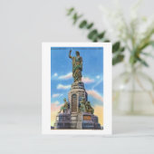 Uitzicht van het Nat'l Monument voor Amerikaanse v Briefkaart (Staand voorkant)