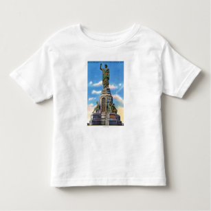 Uitzicht van het Nat'l Monument voor Amerikaanse v Kinder Shirts