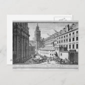 Uitzicht van het nieuwe waarnemingscentrum in de j briefkaart (Voorkant / Achterkant)