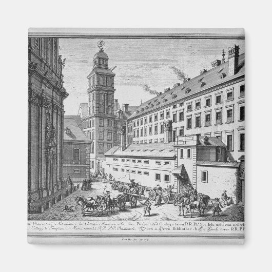 Uitzicht van het nieuwe waarnemingscentrum in de j magneet (Voorkant)