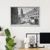 Uitzicht van het nieuwe waarnemingscentrum in de j poster (Thuiskantoor)