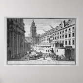 Uitzicht van het nieuwe waarnemingscentrum in de j poster (Voorkant)