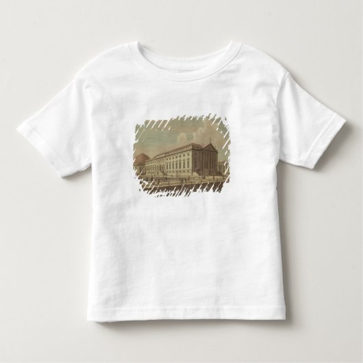 Uitzicht van het Opera House in Berlijn, 1773 Kinder Shirts (Voorkant)