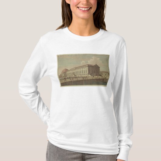 Uitzicht van het Opera House in Berlijn, 1773 T-shirt (Voorkant)