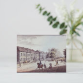 Uitzicht van het Opera House in Berlijn Briefkaart (Staand voorkant)