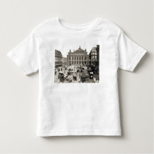 Uitzicht van het Opera House te Parijs, 1890-1999 Kinder Shirts