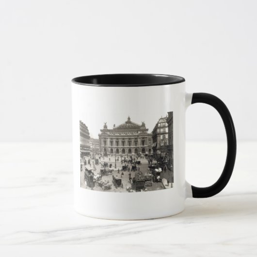 Uitzicht van het Opera House te Parijs, 1890-1999 Mok (Rechts)