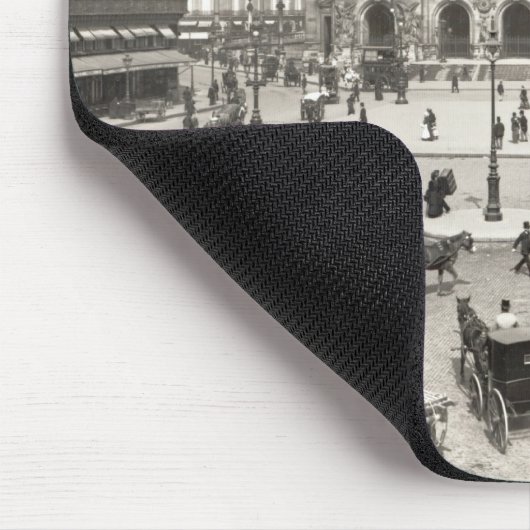 Uitzicht van het Opera House te Parijs, 1890-1999 Muismat (Hoek)