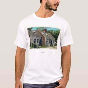 Uitzicht van het oudste huis in de stad t-shirt