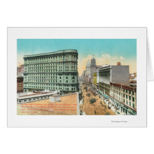 Uitzicht van het overstromingsgebouw