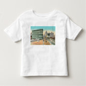 Uitzicht van het overstromingsgebouw kinder shirts (Voorkant)