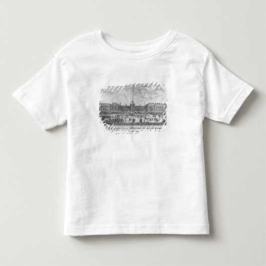 Uitzicht van het Palais des Tuileries (Tuileries)  Kinder Shirts (Voorkant)